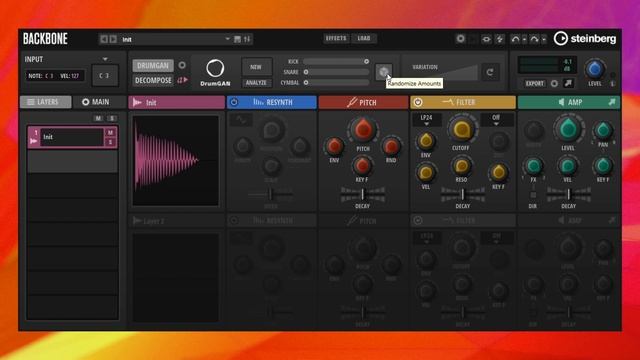 Backbone 1.5 with DrumGAN by Sony Computer Science Laboratory | Backbone 1.5 смотреть онлайн