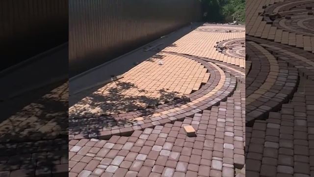 Укладка брусчатки смотреть онлайн