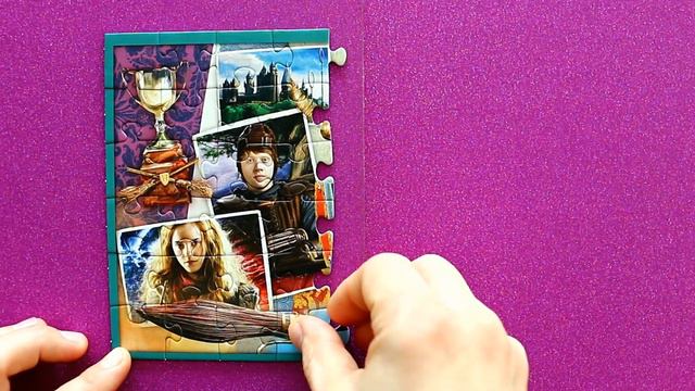 Harry Potter and his friends - solving the puzzle with the heroes of the movie Harry Potter смотреть онлайн