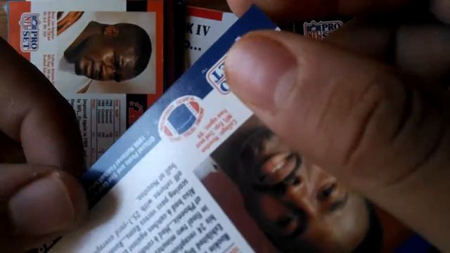 Unboxin rare 1990 NFL Pro Set Cards "Big Score" смотреть онлайн