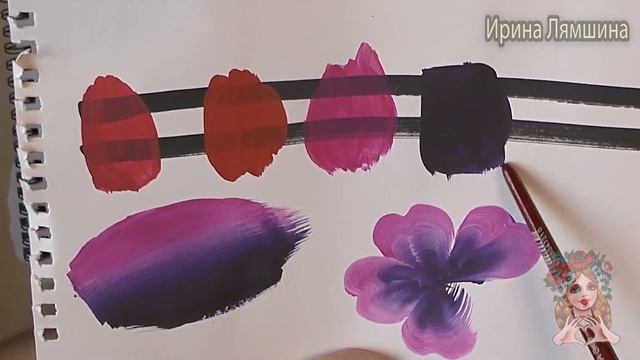 Обзор новинок от "Невской палитры", темпера: Неоновая розовая, Кадмий пурпурный и пр. смотреть онлайн