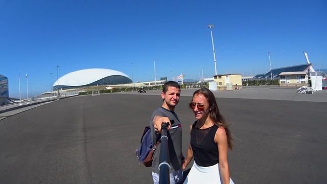 RUSSIA - ABKHAZIA. Sochi, Adler, Azov, Thaikovsky, Gagra, Pitsunda. Sony Action Cam смотреть онлайн