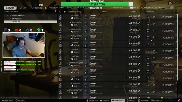 LVL 26 Questing with Gang #EFT #BSG #Tarkov смотреть онлайн