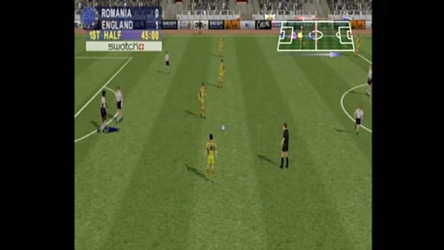 SEGA WORLDWIDE SOCCER 2000 EURO EDITION GAMEPLAY смотреть онлайн