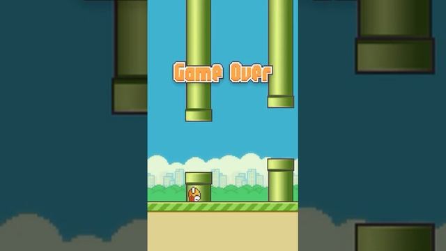 Играем в флаппи бёрд смотреть онлайн