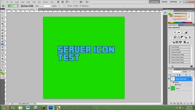Minecraft Tutorial-How to make a Minecraft Server Icon 1.7.9 смотреть онлайн