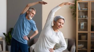 Ирина Vforme показала комплекс упражнений «Здоровая спина» для старшего поколения