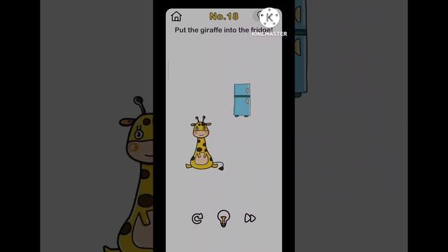 BRAIN OUT | LEVEL 18 | PUT GIRAFFE INTO THE FRIDGE | SHARP MIND | SOLUTION | BRAIN GAMES смотреть онлайн