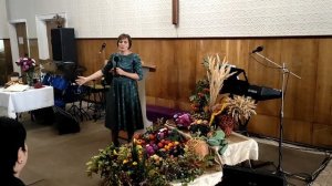 27.09.20г. Жатва. Церковь Скала спасения г. Енакиево.  Елена Скалозуб.