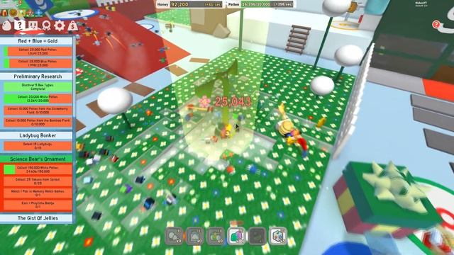 ПРОХОЖДЕНИЕ СИМУЛЯТОРА ПЧЕЛОВОДА! НУБ ИГРАЕТ В BEE SWARM В РОБЛОКСЕ! смотреть онлайн