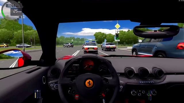 ✅ City Car Driving - Ferrari F12 Berlinetta V12 | + Download [LINK] | 1080p & 60FPS смотреть онлайн