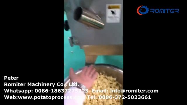 Автоматическая машина для резки картофеля в форме кубика для продажи смотреть онлайн