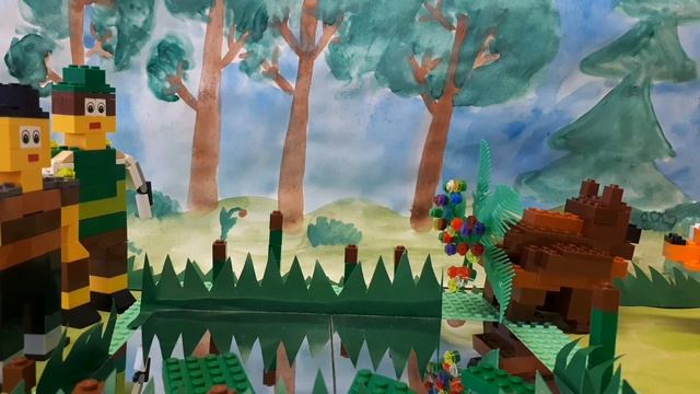 Лего сказка Топтыгин и лиса смотреть онлайн