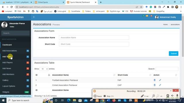 Sports Website in PHP and MySQL Explain in English смотреть онлайн