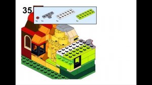 RAINBOW HOUSES Lego сlassic 10696 ideas How to build