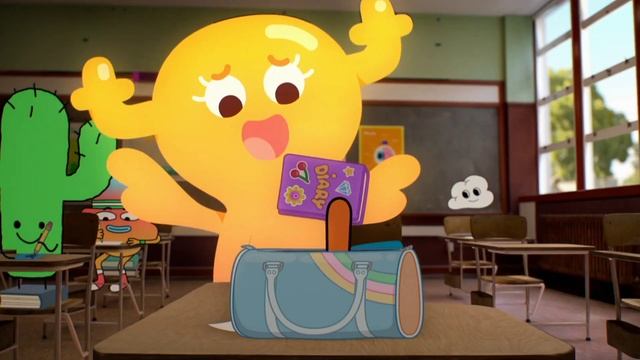 darwin being annoyed/jealous at gumball and penny's relationship moments смотреть онлайн