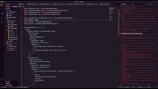 Tab and Drawer - React Navigation 5 | React Native Tutorial For Beginners (In Bangla) | SWE 4637 смотреть онлайн
