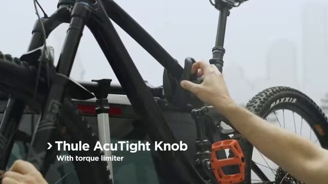 Thule WanderWay 2 (911) - крепление для перевозки велосипеда на багажник автомобиля Volkswagen T6 смотреть онлайн