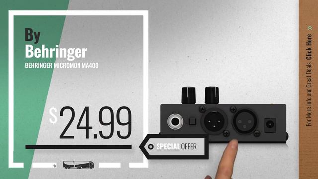 Top10 Behringer Powerplay P1 [2018]: BEHRINGER POWERPLAY P1 смотреть онлайн