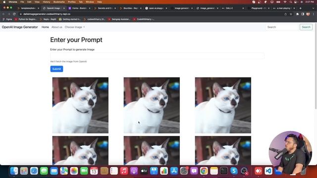 Lets Build a Dall-E Image Generator Using OpenAI, Flask & Replit | Generative AI Series ? смотреть онлайн