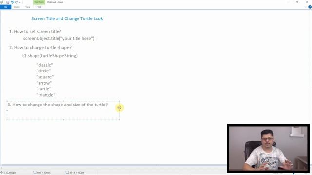 #7 Setting Screen Title and Change Turtle Look смотреть онлайн