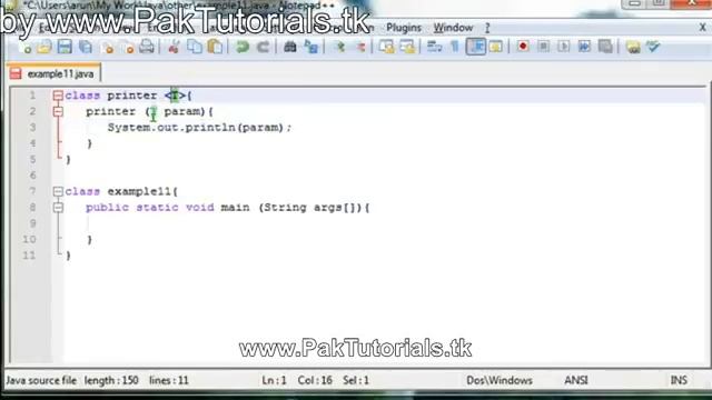 java tutorial 39 generic in java urdu hindi tutorial PakTutorials tk смотреть онлайн