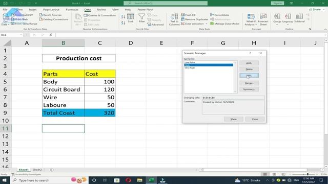 How To Use Scenario Manager in Excel смотреть онлайн