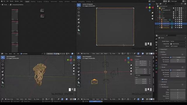 Blender3D Уроки по ювелирному делу. Урок №16. Рендер с разных ракурсов смотреть онлайн