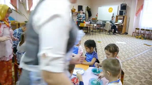 Инклюзивное образование "Волшебные краски для Колобка" смотреть онлайн