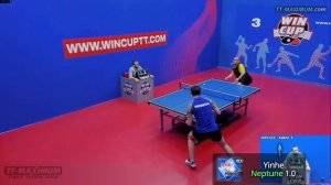 ЗАЩИТНИК длинными шипами NEPTUNE Yinhe (Milkyway) - СУКОВАТЫЙ Игорь шиповик защита ПОДРЕЗКОЙ блоком