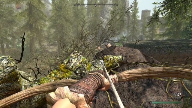 Skyrim AE Эльфийская Броня Охотника на Первом Уровне смотреть онлайн