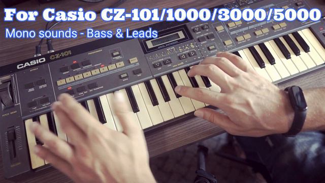Casio CZ-101 - Handmade Bass & Leads