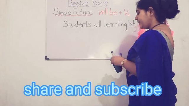 Passive Voice # Simple Future Tense смотреть онлайн