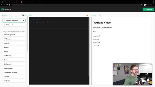 Don't Create Markdown ReadMe Files Without ReadMe.so!! смотреть онлайн