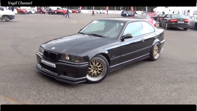 BMW M3 E36 550 HP Burnout Vagif Channel смотреть онлайн