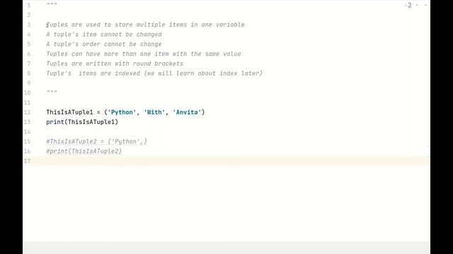 Python with Anvita #9 - Data type and data structure(float and tuples) | Full course смотреть онлайн