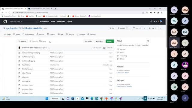 Hosting a Website on GitHub | Git | GitHub | Ayesha Ali | Jameel Ali смотреть онлайн