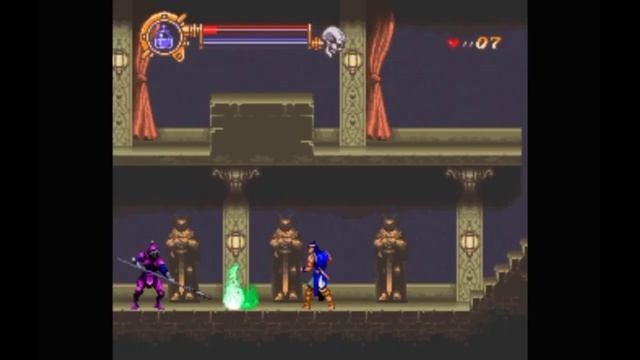 Super Nintendo (Snes) 16-bit Castlevania Dracula X stage 3