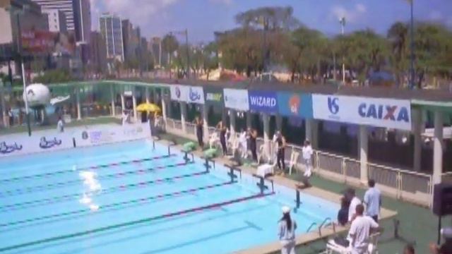 Desafio Internacional de Natação 2008 - 50m livre смотреть онлайн