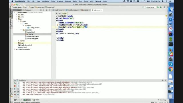 Vert.x HTTP/2 support смотреть онлайн