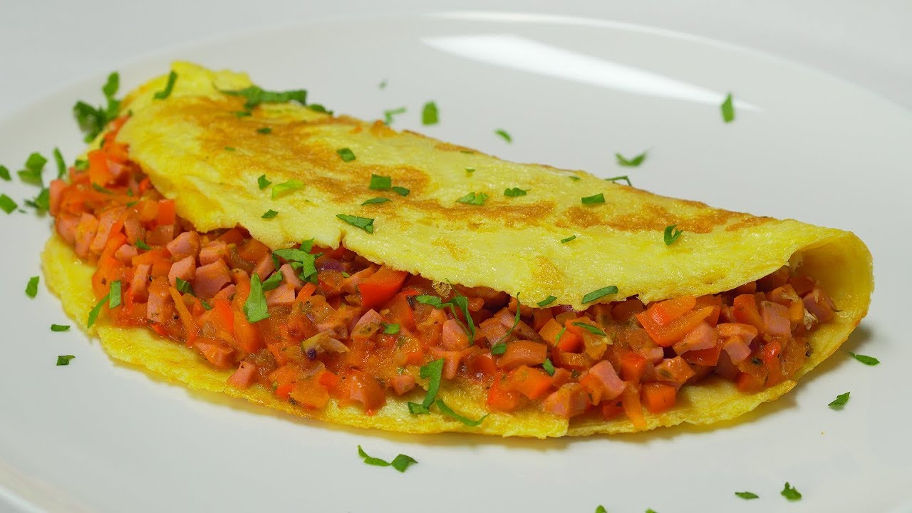 Настоящий американский завтрак. Аппетитный и сытный. смотреть онлайн