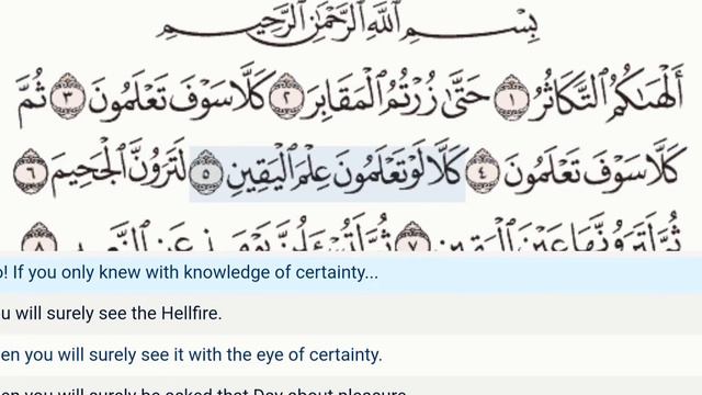 102 - Surah At Takathur - Dr Ayman Suwayd - Teacher - Learn Quran Tajweed смотреть онлайн