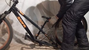 Как перевести велосипед с v-brake на дисковые тормоза.