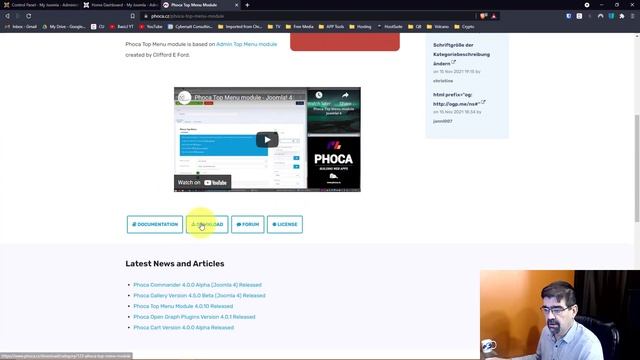 How to Add a Top Menu to the Joomla 4 Admin Area - ? MM #208 смотреть онлайн