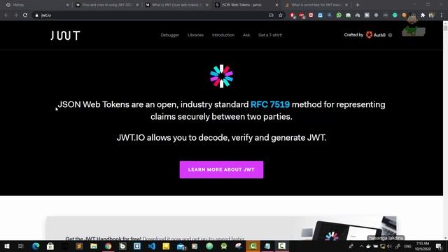 1. JWT introduction смотреть онлайн