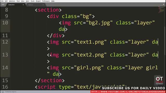 3D Mousemove Parallax | Vanilla Javascript смотреть онлайн