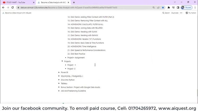 Become a Data Analyst (Live Class) | Python, SQL, Tableau, Power Bi, Excel, Google Data Studio смотреть онлайн