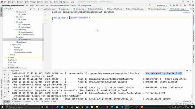 Spring Boot with MongoDB and MySQL CRUD Example смотреть онлайн