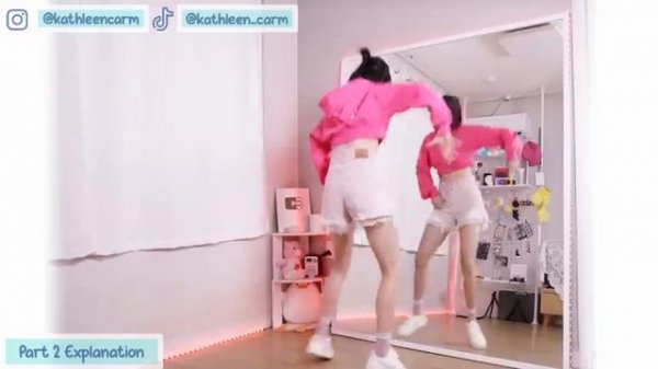 Le Sserafim "CRAZY" DANCE TUTORIAL Kathleen.Carm