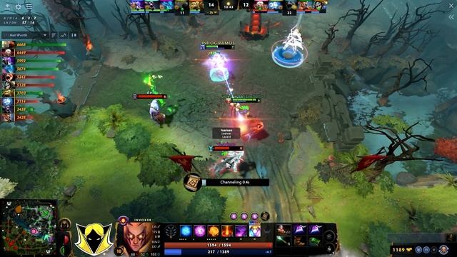 Epic EMO Invoker REFRESHER ORB COMBO + ANA Slark RAMPAGE | Dota 2 Invoker смотреть онлайн